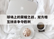 半岛体育官网-球场上的荣耀之战，双方相互拼杀争夺胜利